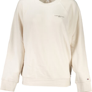 TOMMY HILFIGER DAMEN-SWEATSHIRT MIT REISSVERSCHLUSS BEIGE
