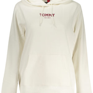 TOMMY HILFIGER DAMEN-SWEATSHIRT MIT REISSVERSCHLUSS, WEISS