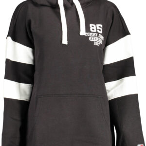 TOMMY HILFIGER SWEATSHIRT OHNE REISSVERSCHLUSS DAMEN SCHWARZ