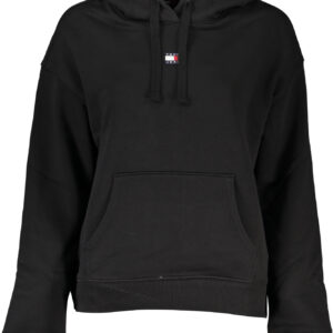 TOMMY HILFIGER DAMEN-SWEATSHIRT MIT REISSVERSCHLUSS SCHWARZ