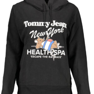 TOMMY HILFIGER SWEATSHIRT OHNE REISSVERSCHLUSS DAMEN SCHWARZ