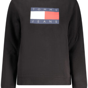TOMMY HILFIGER DAMEN-SWEATSHIRT MIT REISSVERSCHLUSS, SCHWARZ
