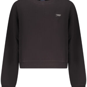 TOMMY HILFIGER DAMEN-SWEATSHIRT MIT REISSVERSCHLUSS, SCHWARZ