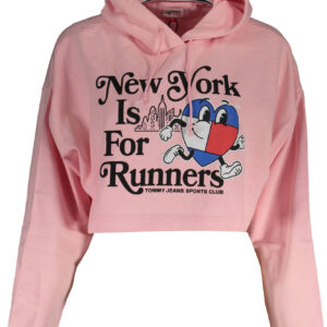 TOMMY HILFIGER PINK DAMEN SWEATSHIRT OHNE REISSVERSCHLUSS