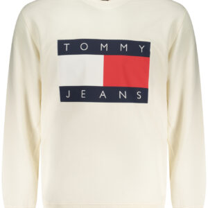 TOMMY HILFIGER HERREN-SWEATSHIRT MIT REISSVERSCHLUSS, WEISS