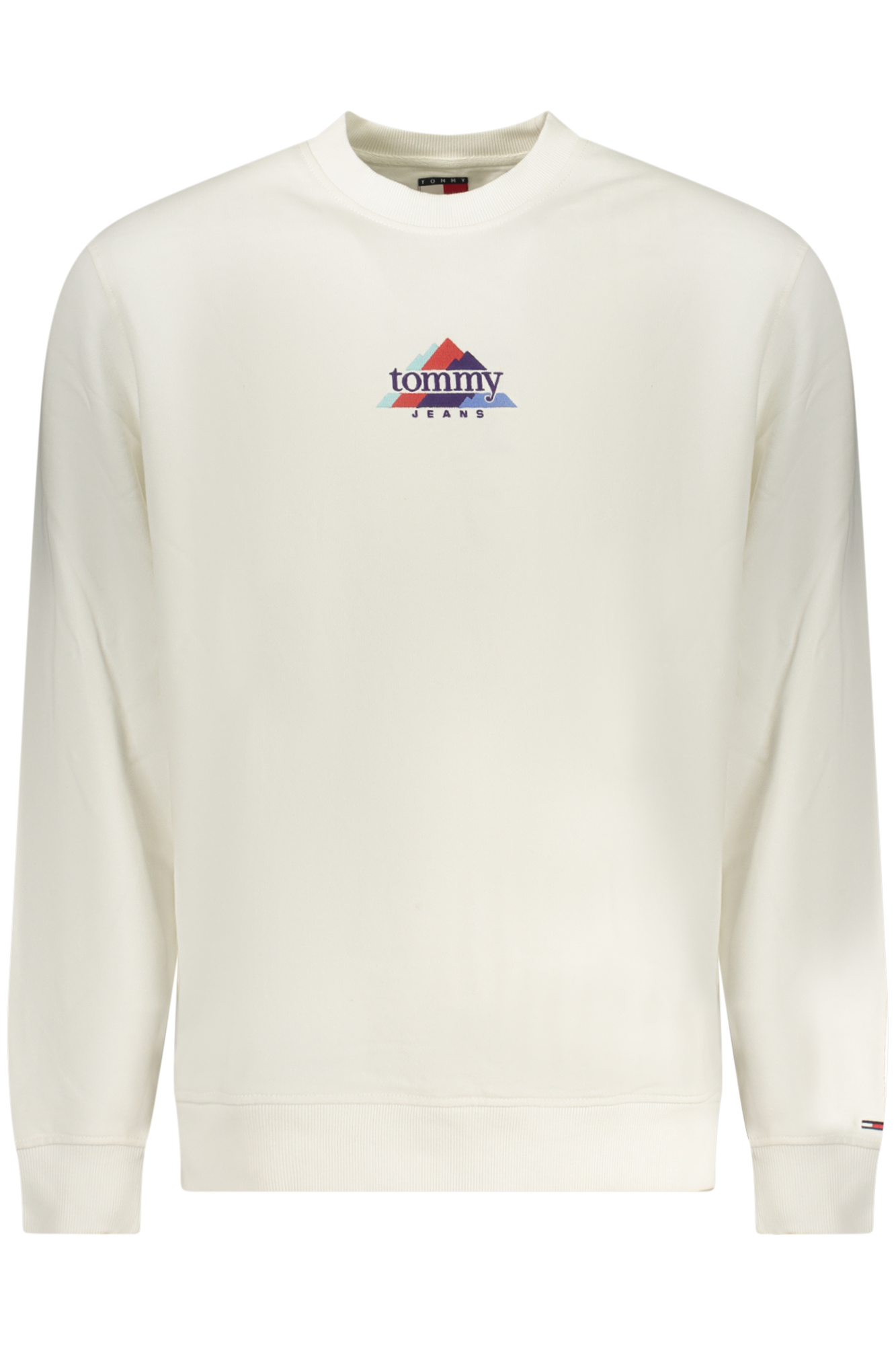 TOMMY HILFIGER HERREN-SWEATSHIRT MIT REISSVERSCHLUSS, WEISS