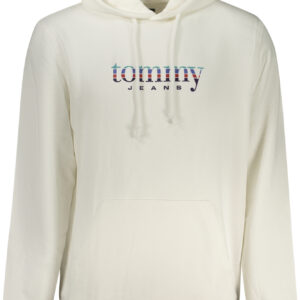 TOMMY HILFIGER HERREN-SWEATSHIRT MIT REISSVERSCHLUSS, WEISS
