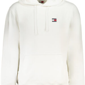 TOMMY HILFIGER WEISSES SWEATSHIRT FÜR HERREN MIT REISSVERSCHLUSS