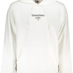 TOMMY HILFIGER WEISSES SWEATSHIRT FÜR HERREN MIT REISSVERSCHLUSS