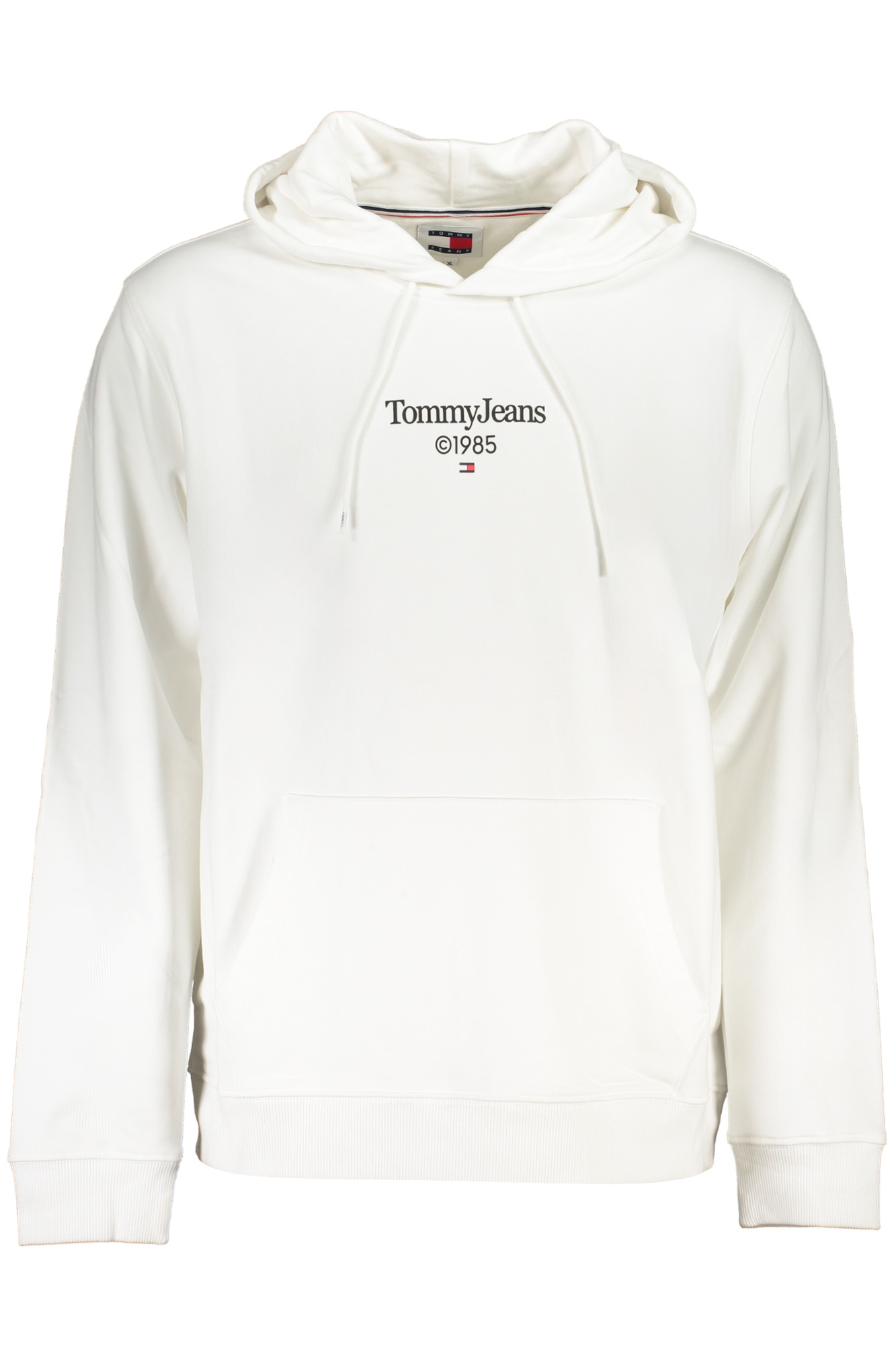 TOMMY HILFIGER WEISSES SWEATSHIRT FÜR HERREN MIT REISSVERSCHLUSS