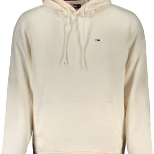 TOMMY HILFIGER WEISSES SWEATSHIRT FÜR HERREN MIT REISSVERSCHLUSS
