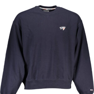 TOMMY HILFIGER HERREN-SWEATSHIRT BLAU MIT REISSVERSCHLUSS