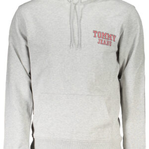 TOMMY HILFIGER HERREN-SWEATSHIRT MIT ZIP-UP GRAU