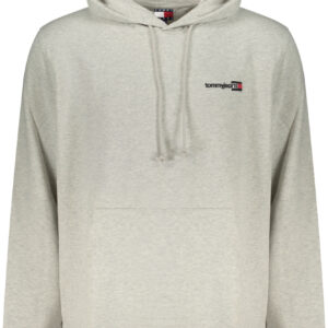 TOMMY HILFIGER Herren-Sweatshirt mit Reißverschluss, grau