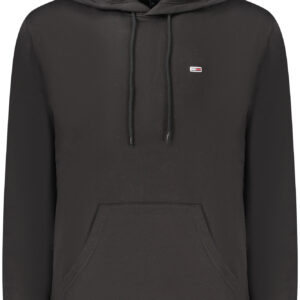 TOMMY HILFIGER HERREN-SWEATSHIRT MIT REISSVERSCHLUSS SCHWARZ