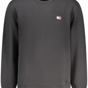 TOMMY HILFIGER HERREN-SWEATSHIRT MIT REISSVERSCHLUSS SCHWARZ