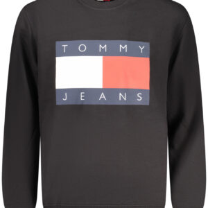 TOMMY HILFIGER Herren-Sweatshirt mit Reißverschluss, schwarz