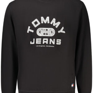 TOMMY HILFIGER Herren-Sweatshirt mit Reißverschluss, schwarz