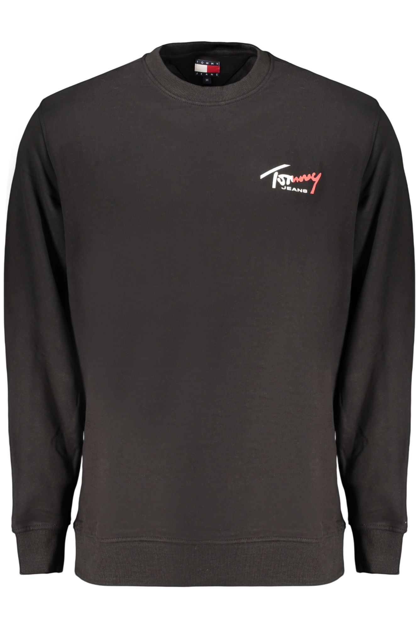 TOMMY HILFIGER Herren-Sweatshirt mit Reißverschluss, schwarz