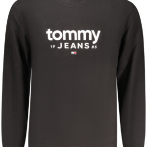 TOMMY HILFIGER Herren-Sweatshirt mit Reißverschluss, schwarz