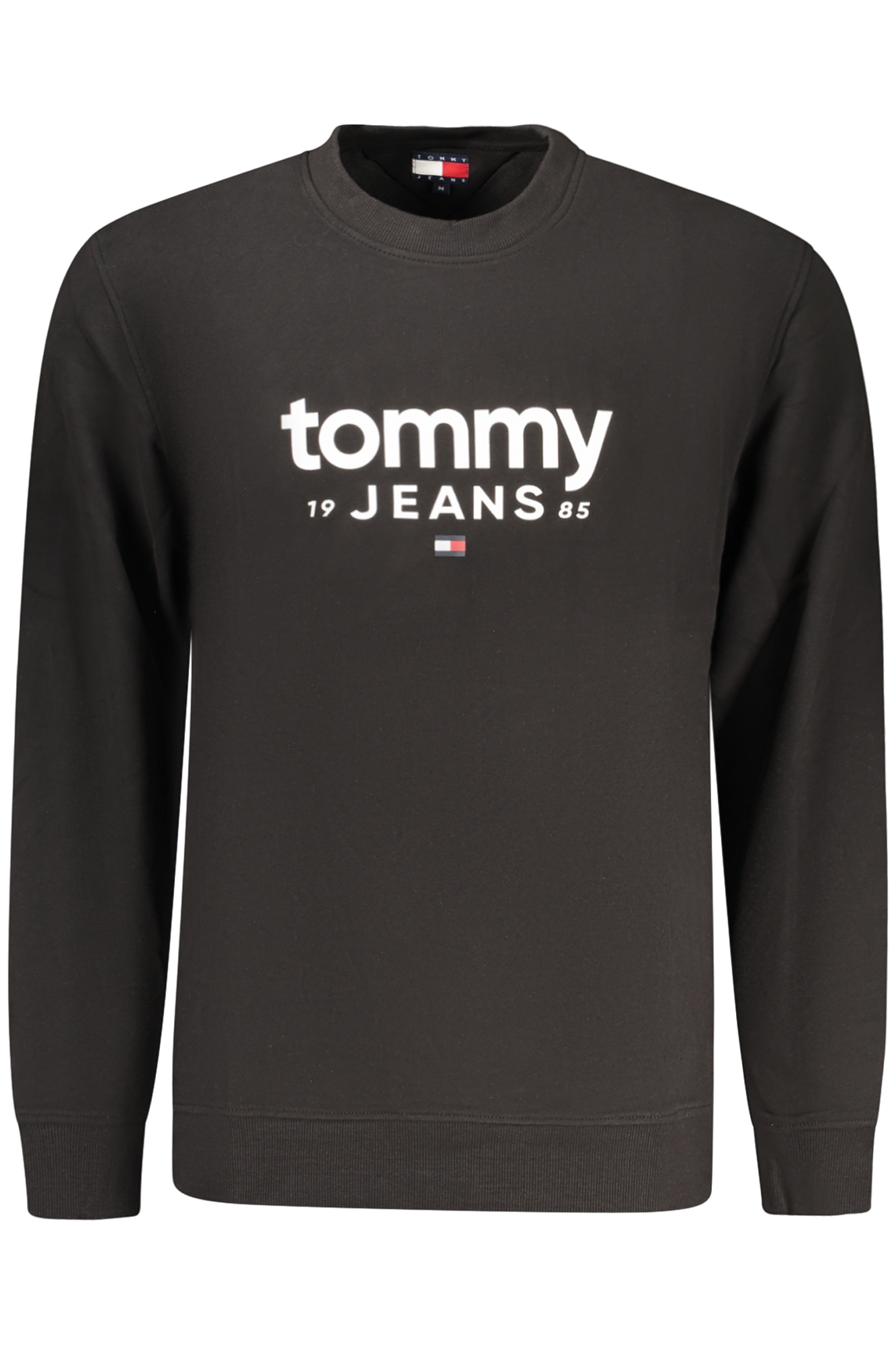 TOMMY HILFIGER Herren-Sweatshirt mit Reißverschluss, schwarz