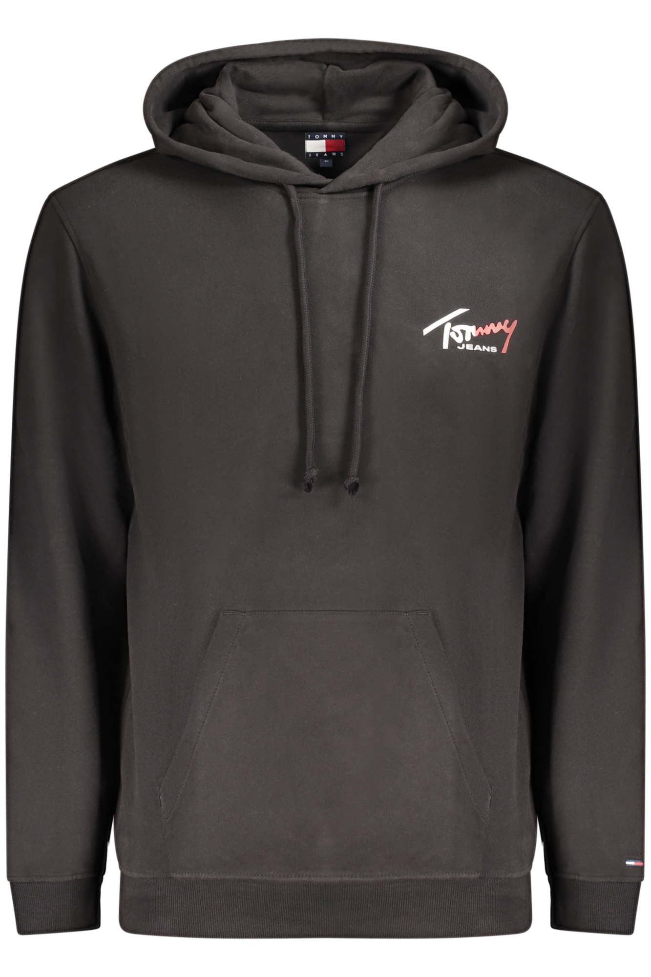 TOMMY HILFIGER Herren-Sweatshirt mit Reißverschluss, schwarz