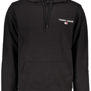 TOMMY HILFIGER SCHWARZES HERREN-SWEATSHIRT MIT REISSVERSCHLUSS