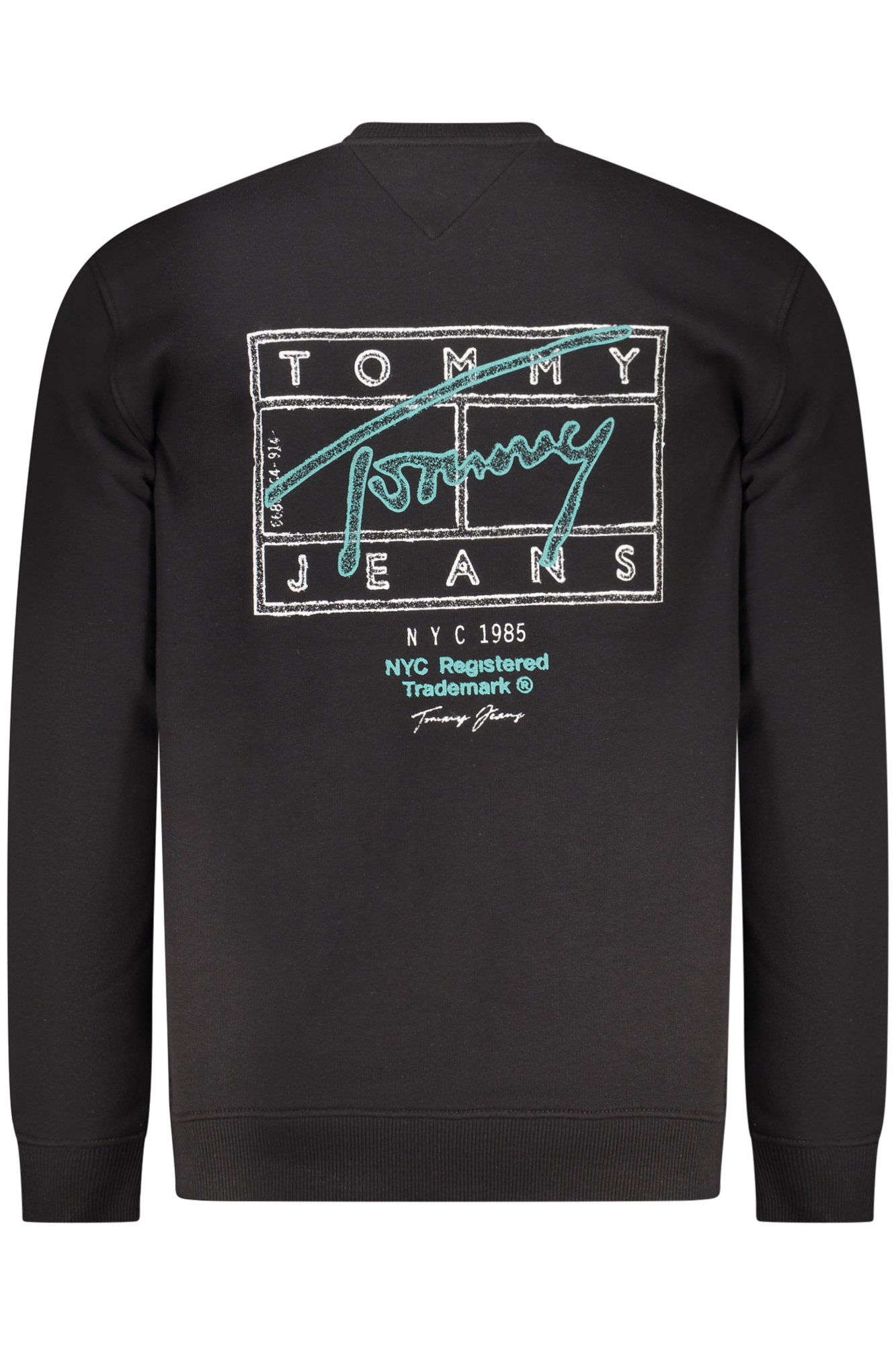 TOMMY HILFIGER Herren-Sweatshirt mit Reißverschluss, schwarz – Bild 2