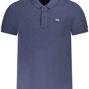 TOMMY HILFIGER Herren-Poloshirt mit kurzen Ärmeln, blau