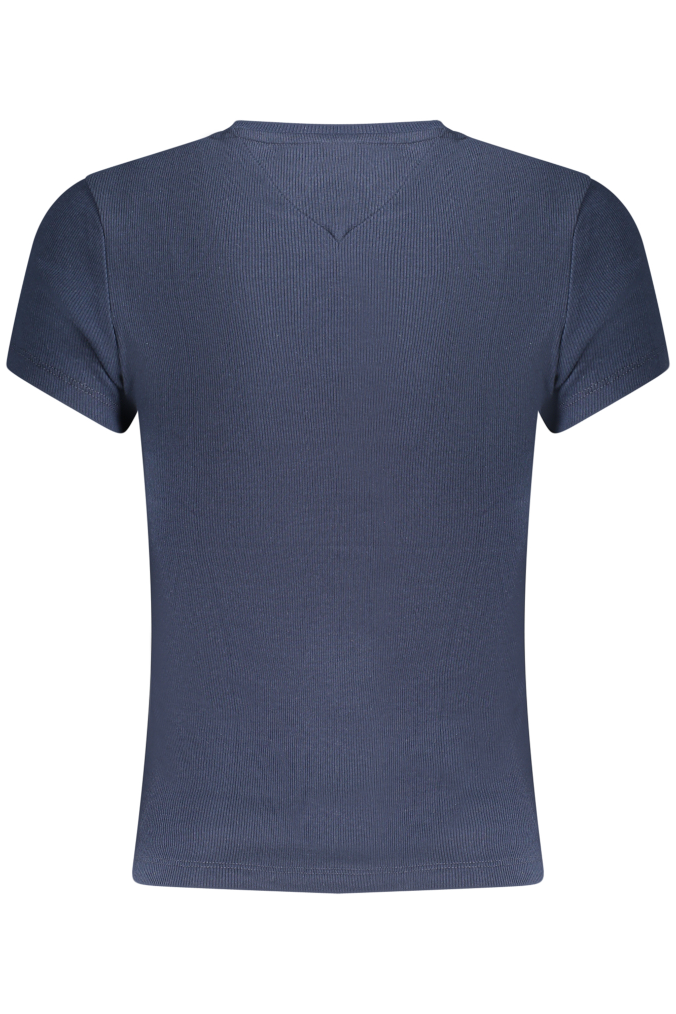 TOMMY HILFIGER DAMEN-T-SHIRT MIT KURZEN ÄRMELN, BLAU – Bild 2