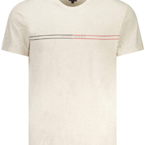 TOMMY HILFIGER KURZARM-T-SHIRT HERREN BEIGE