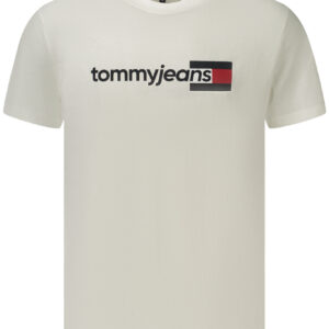 TOMMY HILFIGER HERREN-T-SHIRT MIT KURZEN ÄRMELN, WEISS