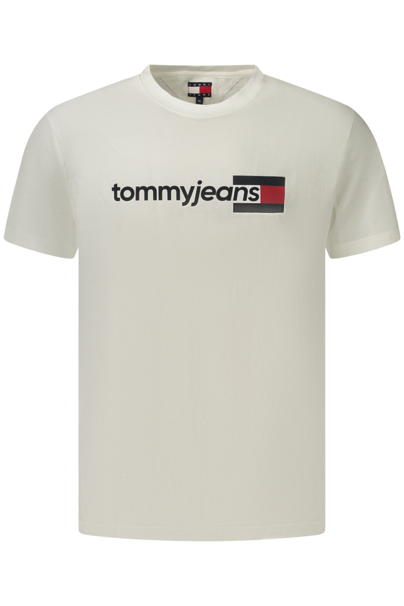 TOMMY HILFIGER HERREN-T-SHIRT MIT KURZEN ÄRMELN, WEISS