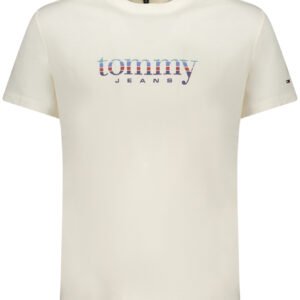 TOMMY HILFIGER HERREN-T-SHIRT MIT KURZEN ÄRMELN, WEISS