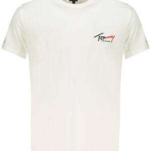 TOMMY HILFIGER HERREN-T-SHIRT MIT KURZEN ÄRMELN, WEISS