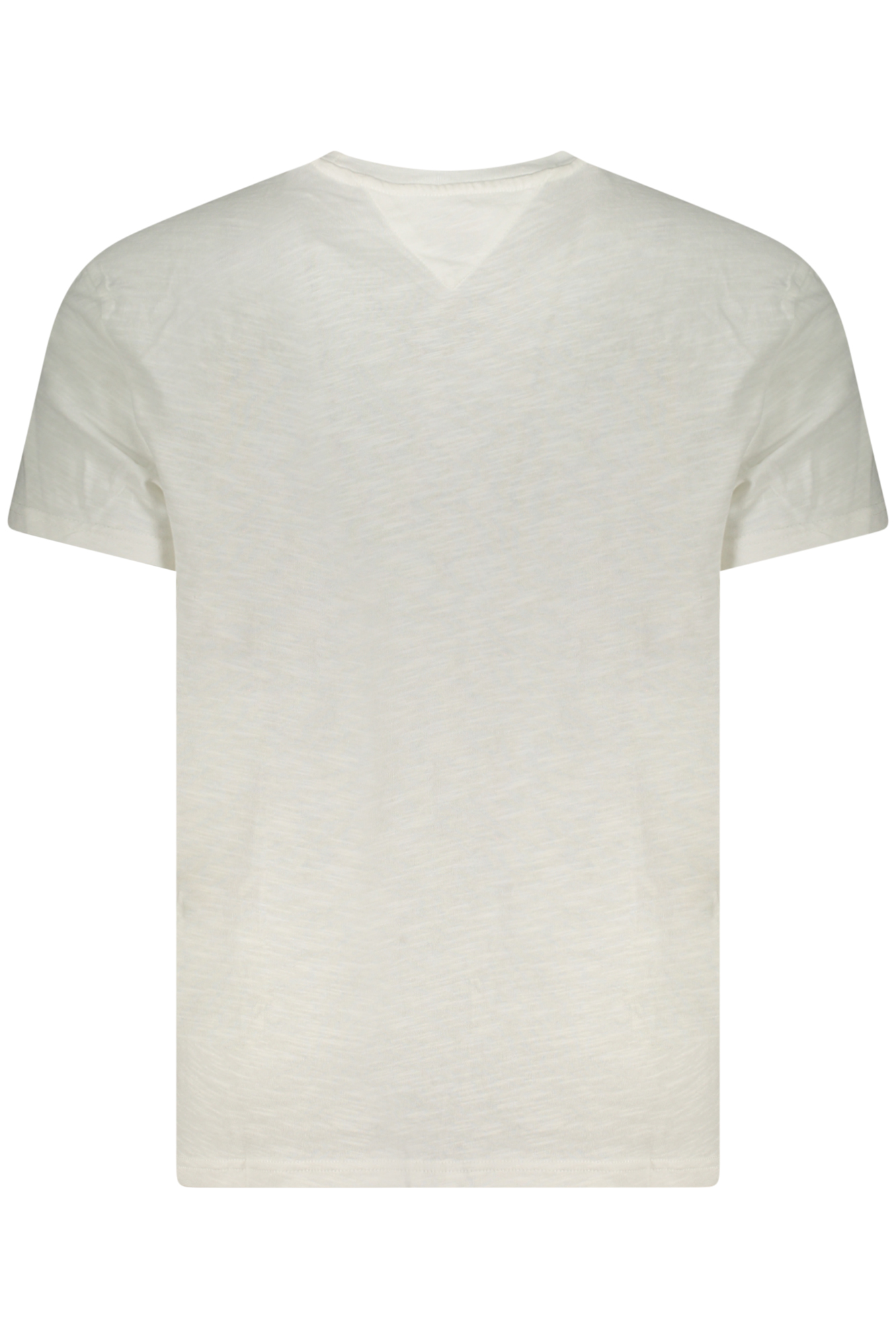 TOMMY HILFIGER KURZARM T-SHIRT HERREN WEISS – Bild 2