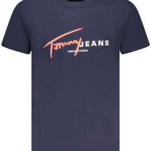 TOMMY HILFIGER HERREN KURZARM T-SHIRT BLAU