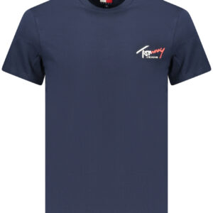 TOMMY HILFIGER HERREN-T-SHIRT MIT KURZEN ÄRMELN, BLAU