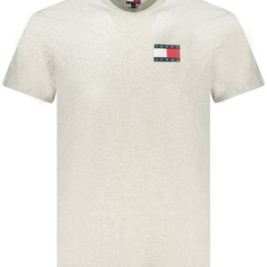 TOMMY HILFIGER HERREN-T-SHIRT MIT KURZEN ÄRMELN, GRAU