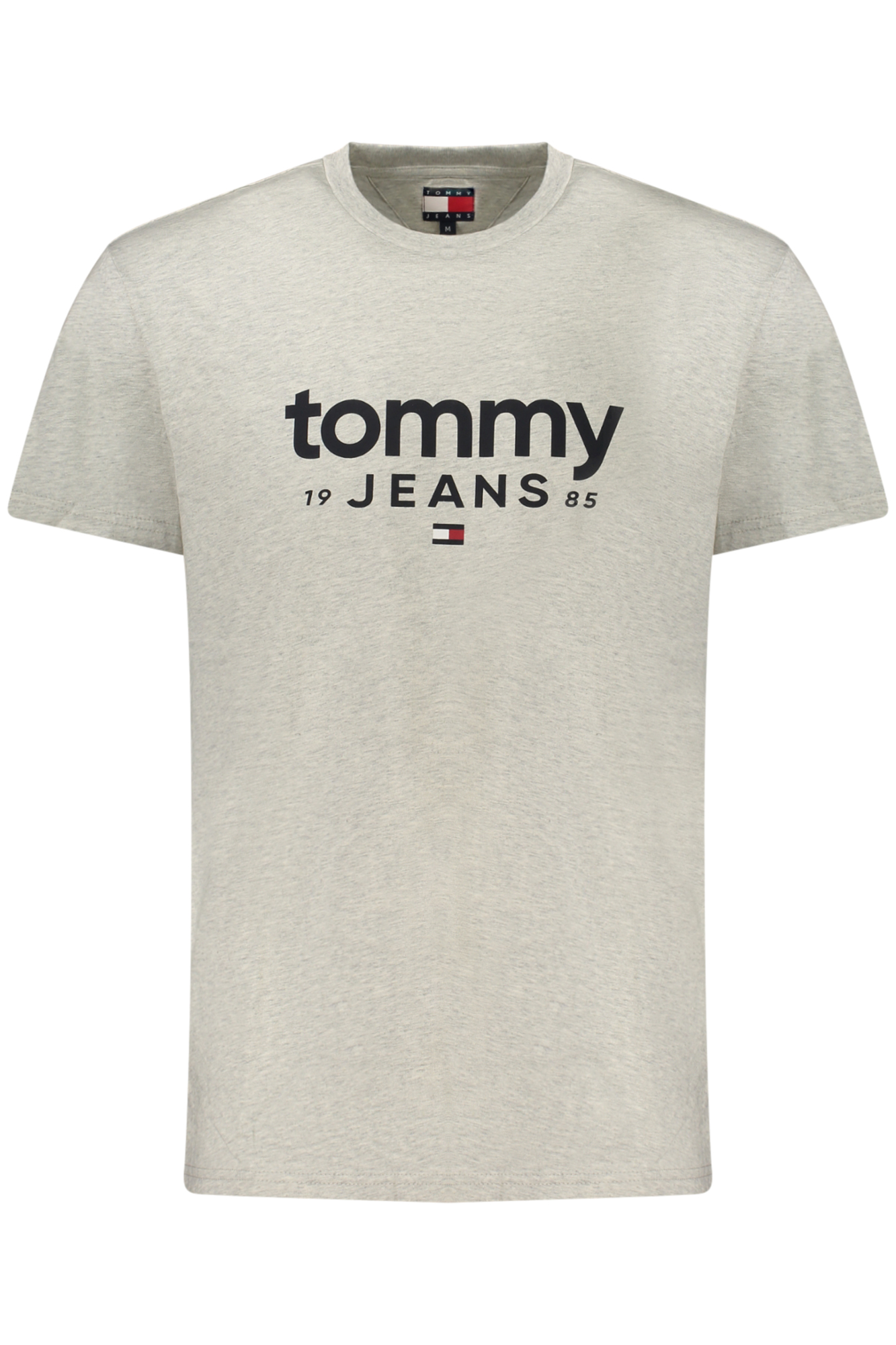 TOMMY HILFIGER HERREN-T-SHIRT MIT KURZEN ÄRMELN, GRAU