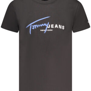 TOMMY HILFIGER KURZARM-T-SHIRT HERREN SCHWARZ