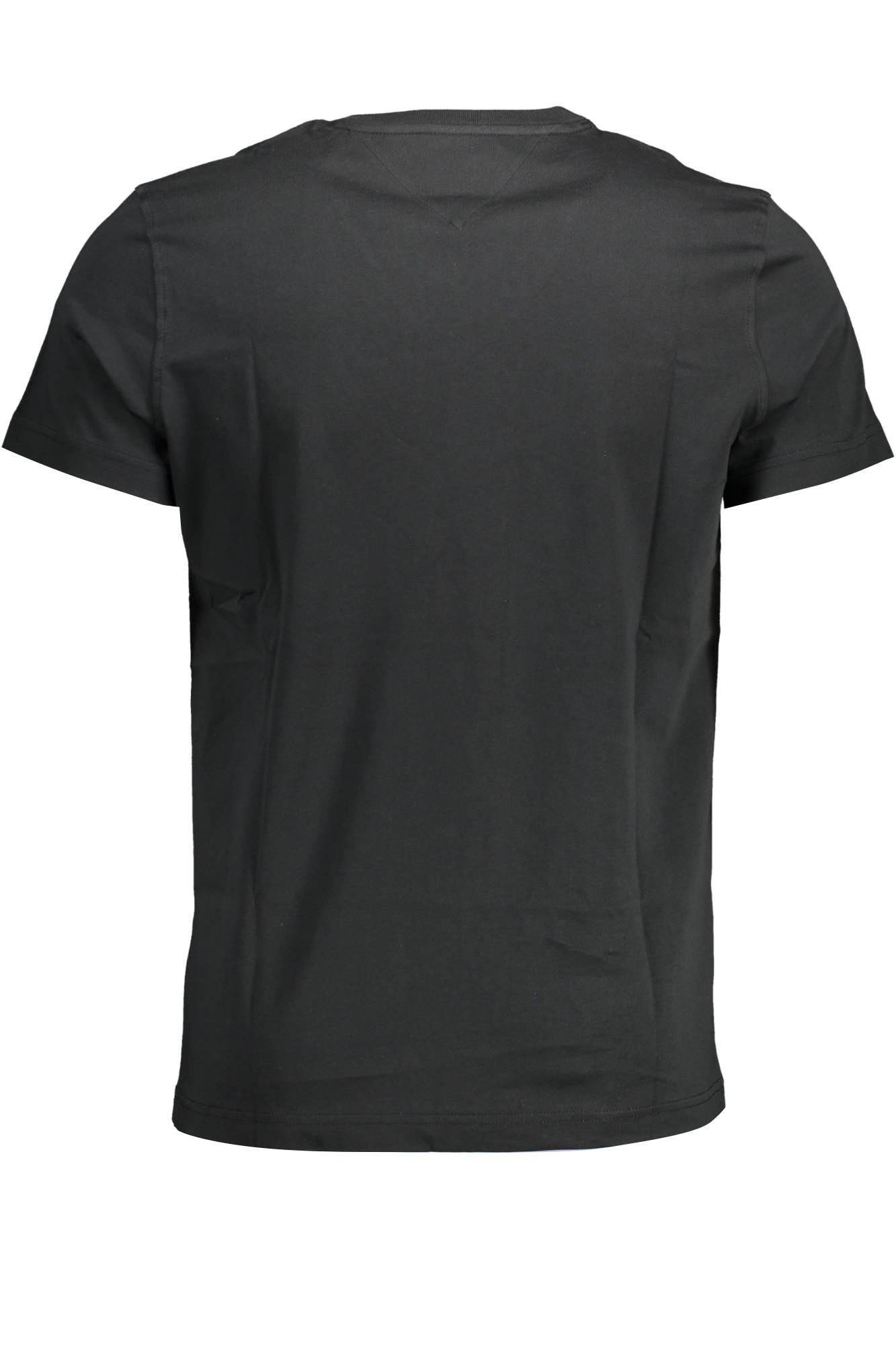TOMMY HILFIGER KURZARM-T-SHIRT HERREN SCHWARZ – Bild 2