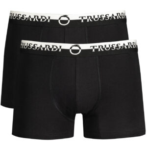 TRUSSARDI HERREN-BOXER IN SCHWARZ