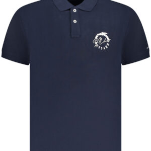 Trussardi Poloshirt kurzarm Herren blau