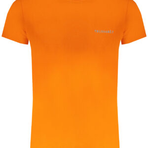 TRUSSARDI HERREN-KURZARM-T-SHIRT ORANGE