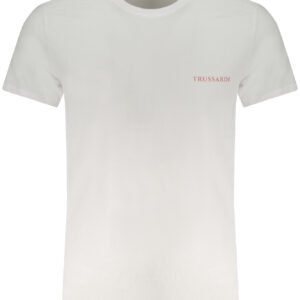 TRUSSARDI KURZÄRMELIGES T-SHIRT HERREN WEISS