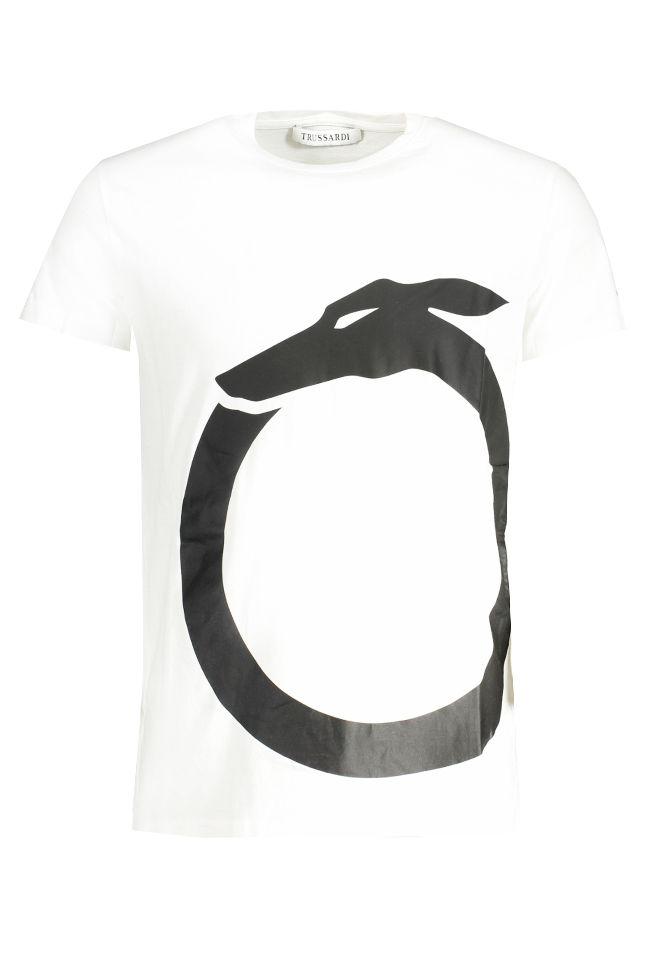 TRUSSARDI KURZÄRMELIGES T-SHIRT HERREN WEISS