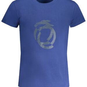 TRUSSARDI HERREN-KURZÄRMELIGES T-SHIRT BLAU