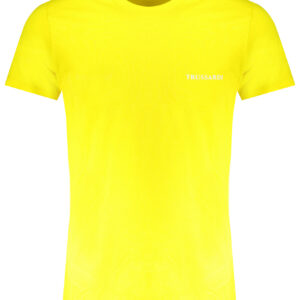 TRUSSARDI GELBES KURZÄRMELIGES HERREN-T-SHIRT
