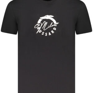 Trussardi Kurzarm-T-Shirt Herren Schwarz